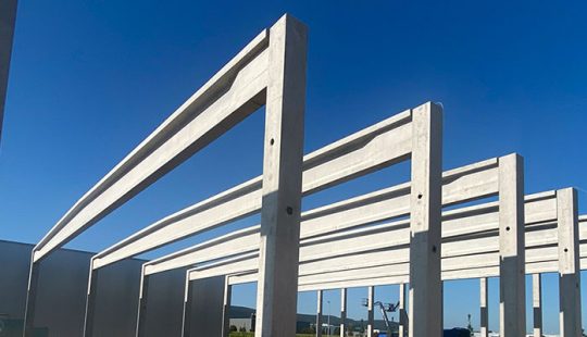 Bauteile im Kühllagerbau