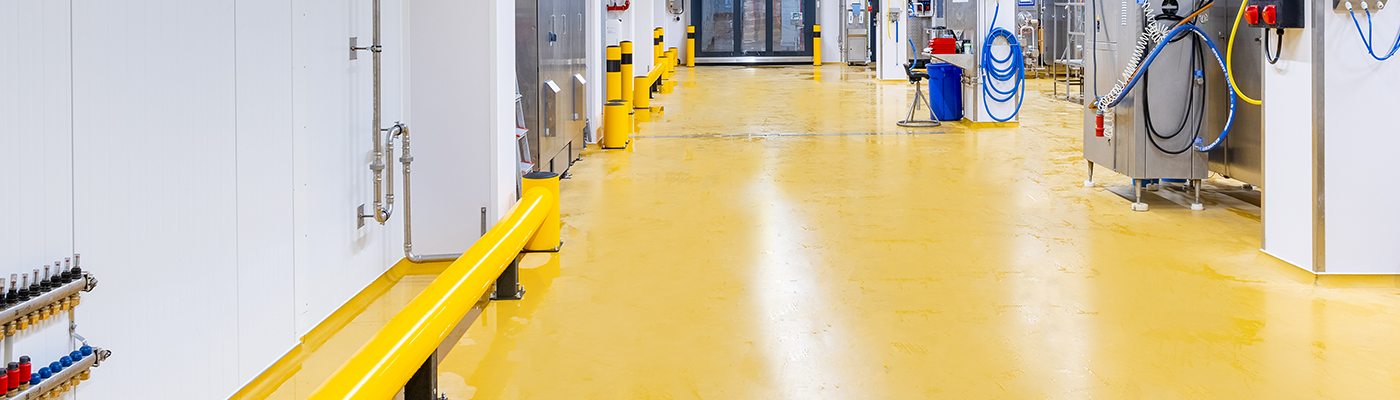 Produktionshalle nach Umbau und Sanierung durch den Kühllagerbau