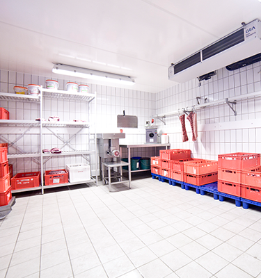 Kühlräume und Tiefkühlräume in der Produktion